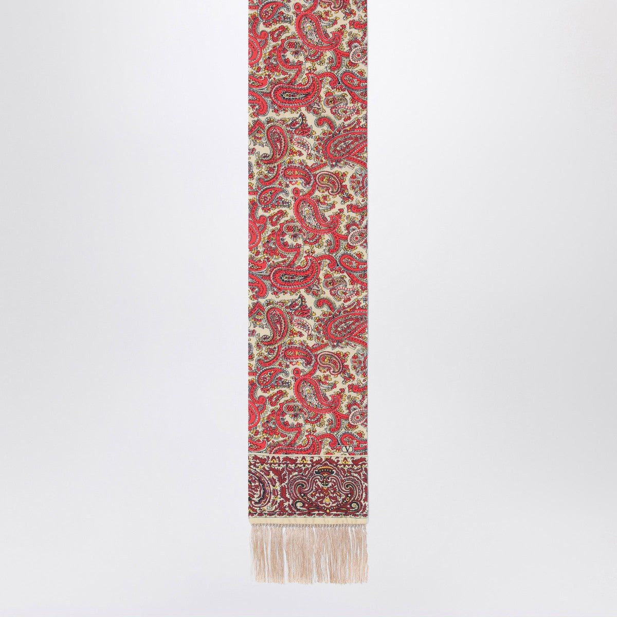 Valentino Garavani Voyage Imaginaire Bandeaux printed silk scarf Valentino Garavani