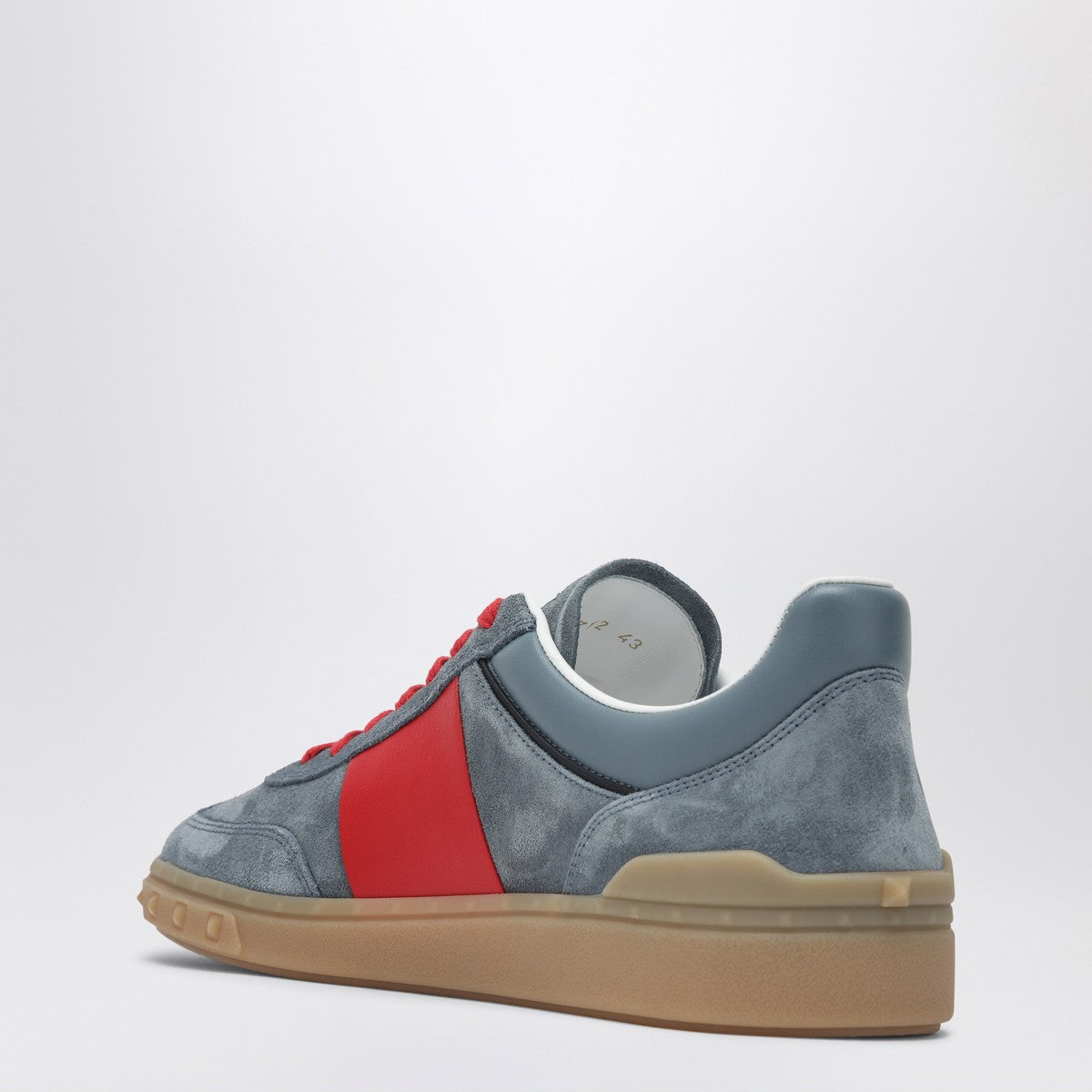 Valentino Garavani Gray/Red Upvillage Sneaker Valentino Garavani