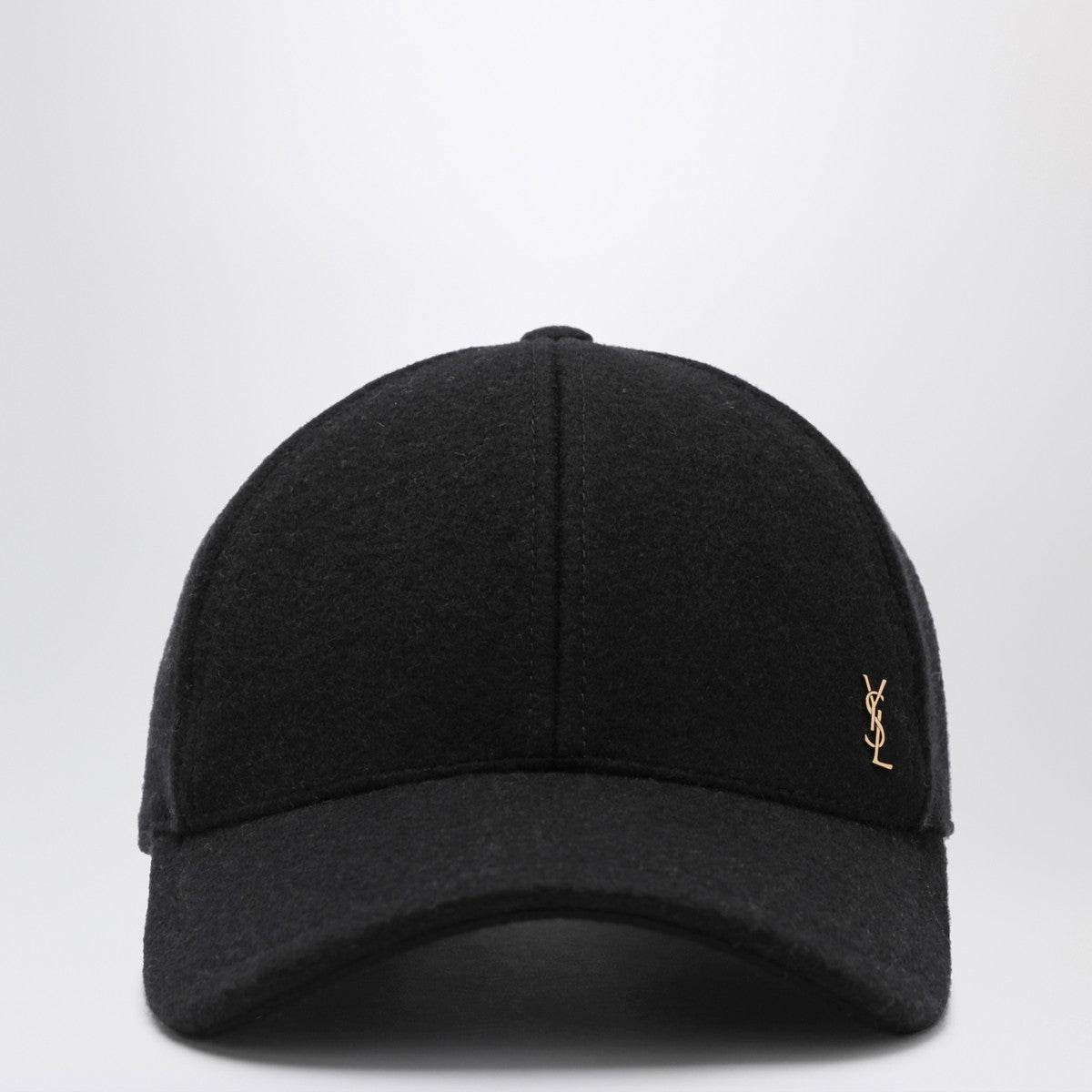 Saint Laurent YSL black baseball cap Saint Laurent