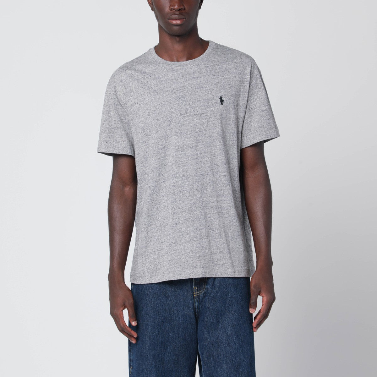 Polo Ralph Lauren Grey cotton T-shirt Classic-Fit Polo Ralph Lauren