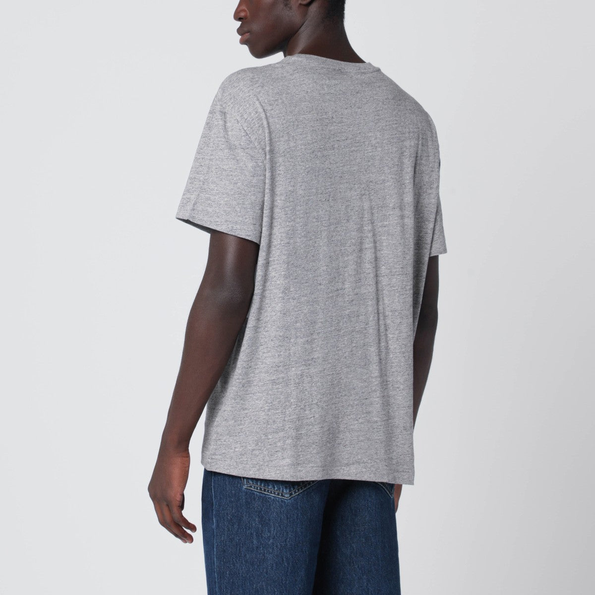 Polo Ralph Lauren Grey cotton T-shirt Classic-Fit Polo Ralph Lauren