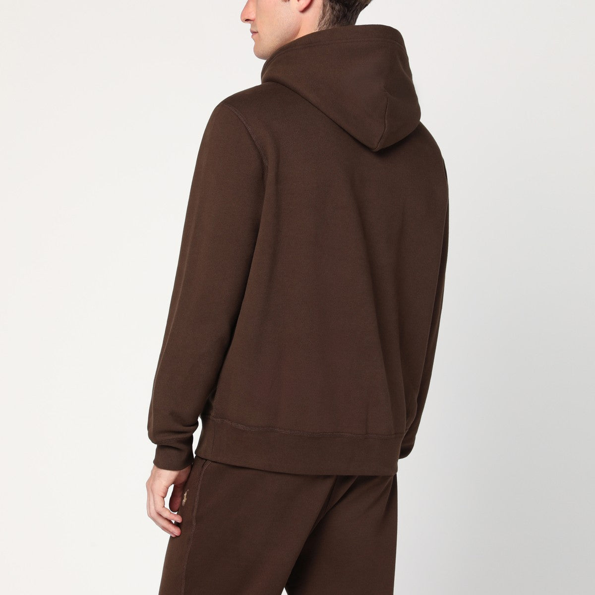 Polo Ralph Lauren Brown cotton-blend sweatshirt Polo Ralph Lauren