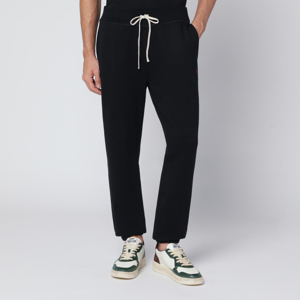 Polo Ralph Lauren Black cotton-blend jogging trousers Polo Ralph Lauren
