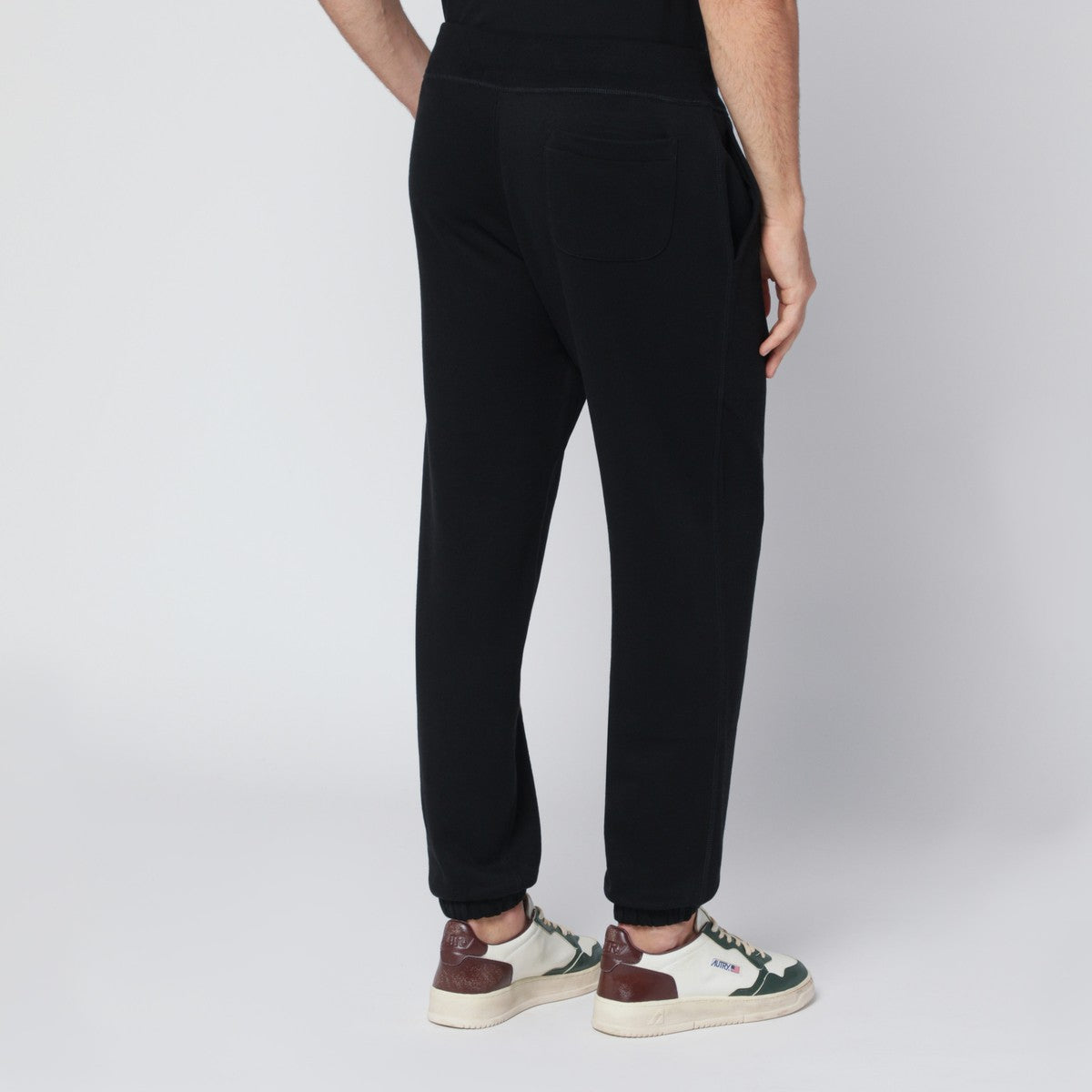 Polo Ralph Lauren Black cotton-blend jogging trousers Polo Ralph Lauren