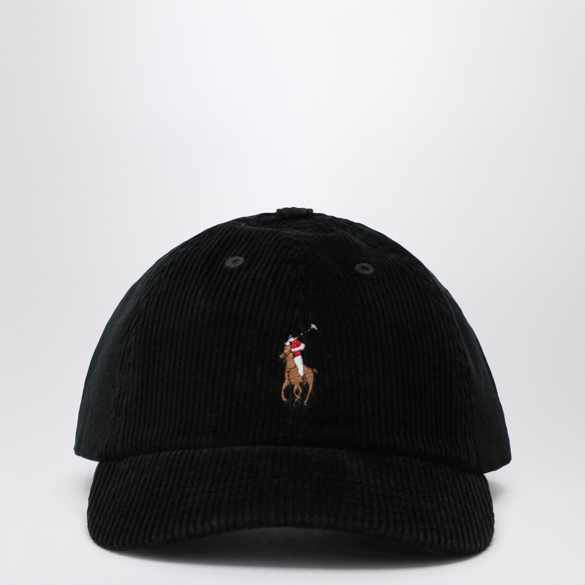 Polo Ralph Lauren Black corduroy baseball cap Polo Ralph Lauren