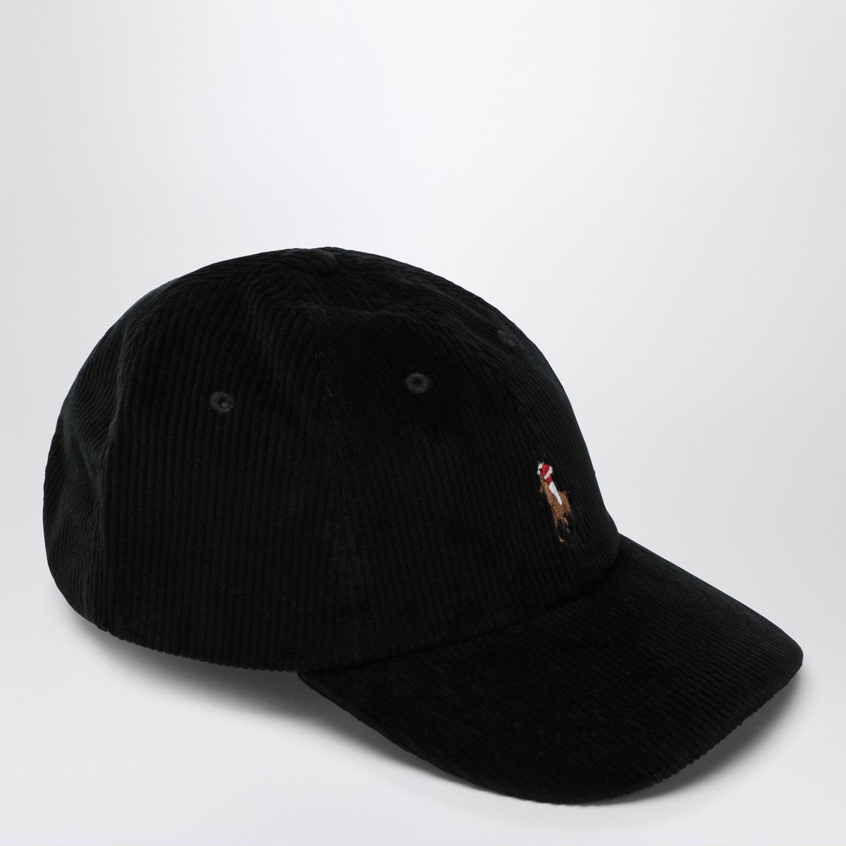 Polo Ralph Lauren Black corduroy baseball cap Polo Ralph Lauren