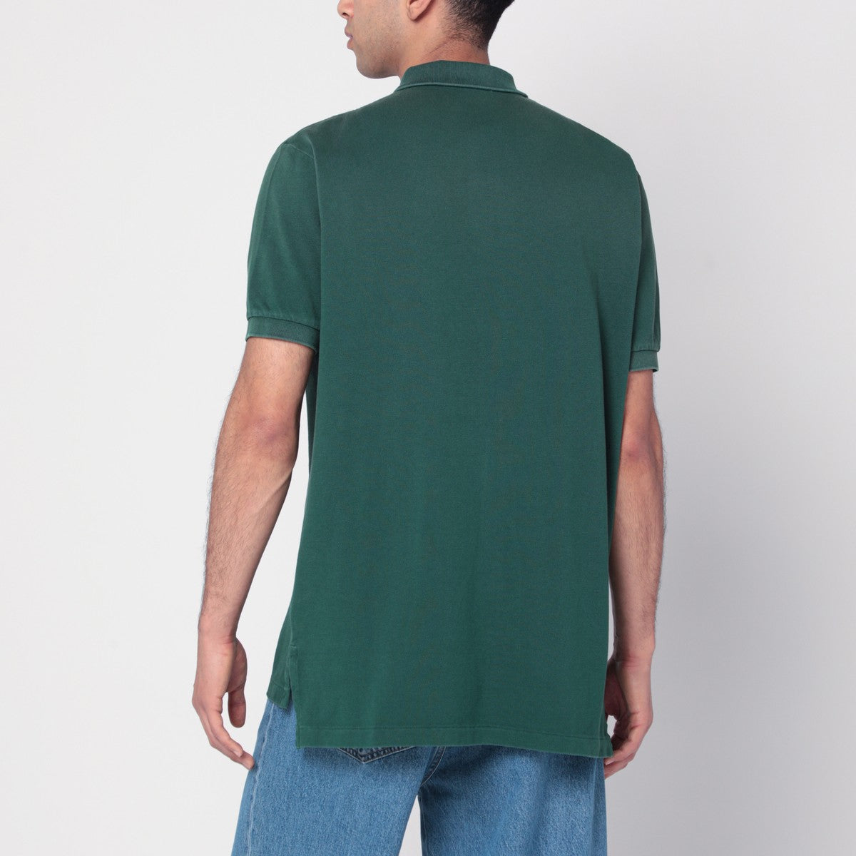 Polo Ralph Lauren Washed forest green cotton polo Polo Ralph Lauren