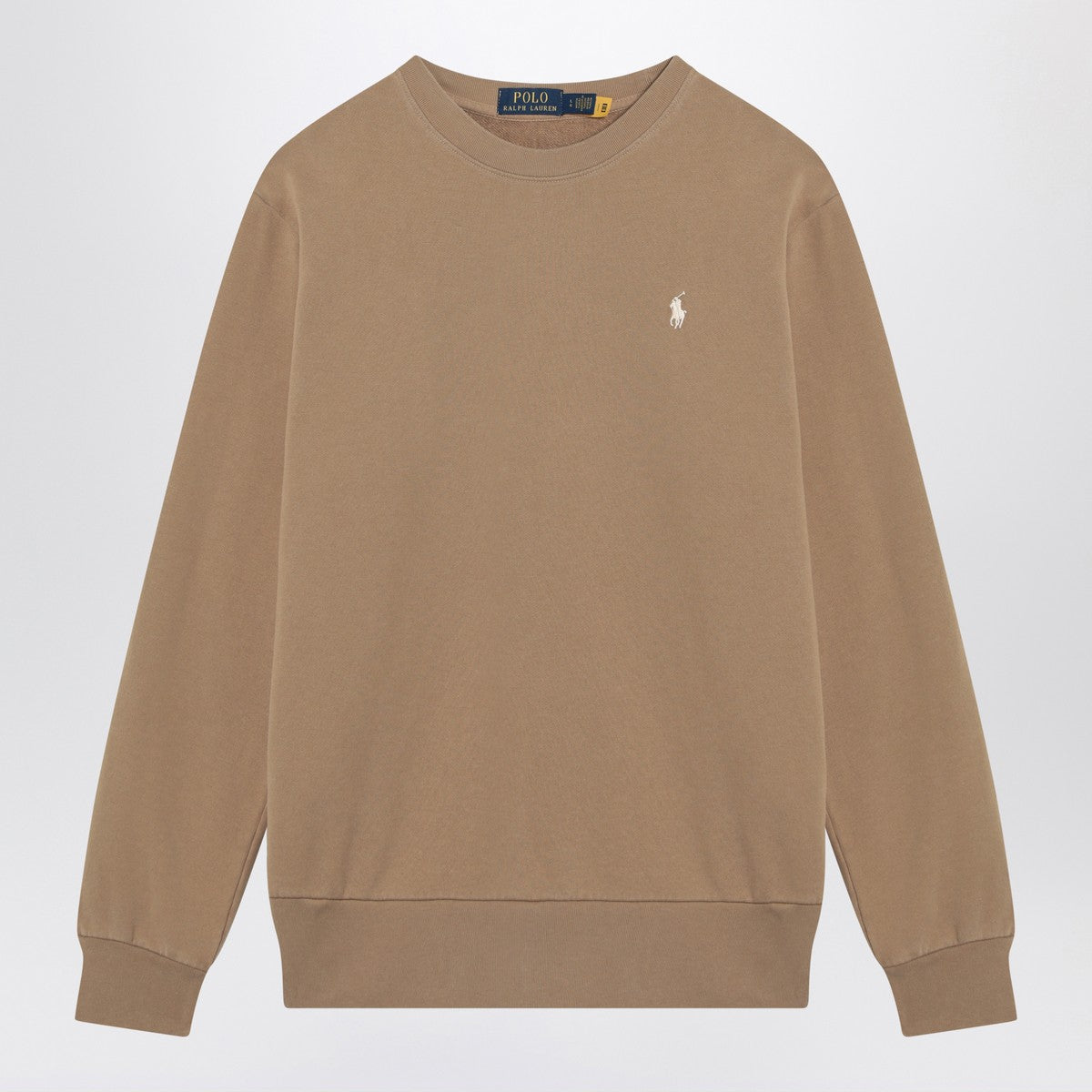Polo Ralph Lauren Desert coloured cotton sweatshirt Polo Ralph Lauren