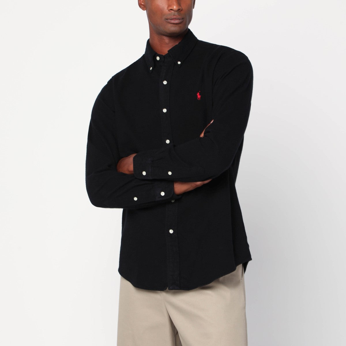Polo Ralph Lauren Black shirt Custom-fit Polo Ralph Lauren