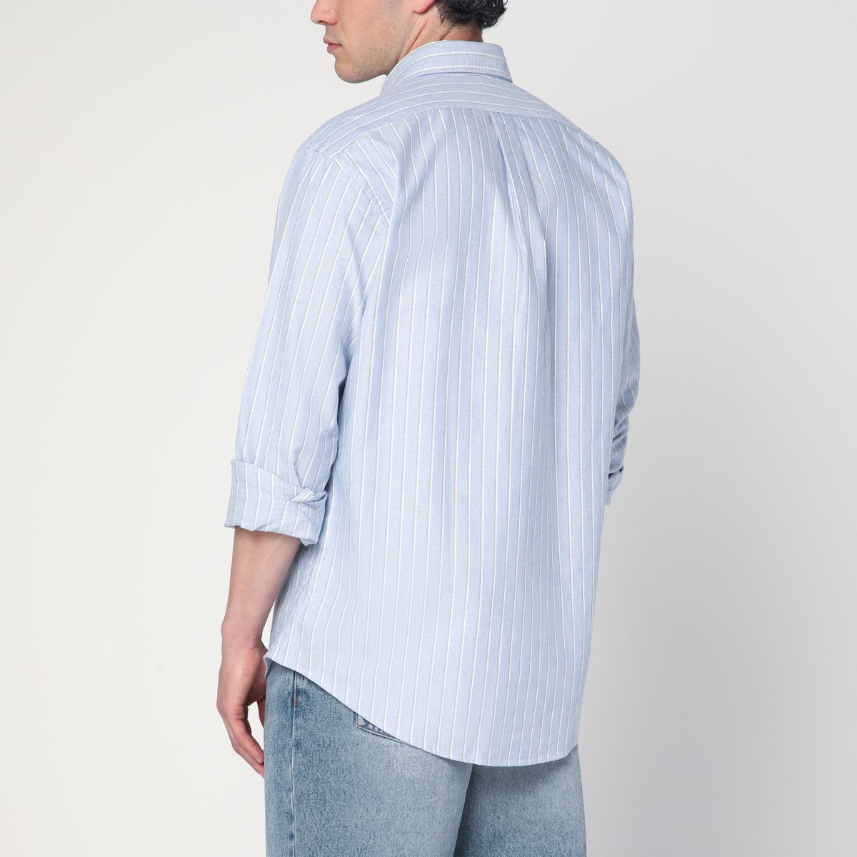 Polo Ralph Lauren Light blue striped Oxford shirt Custom-Fit Polo Ralph Lauren