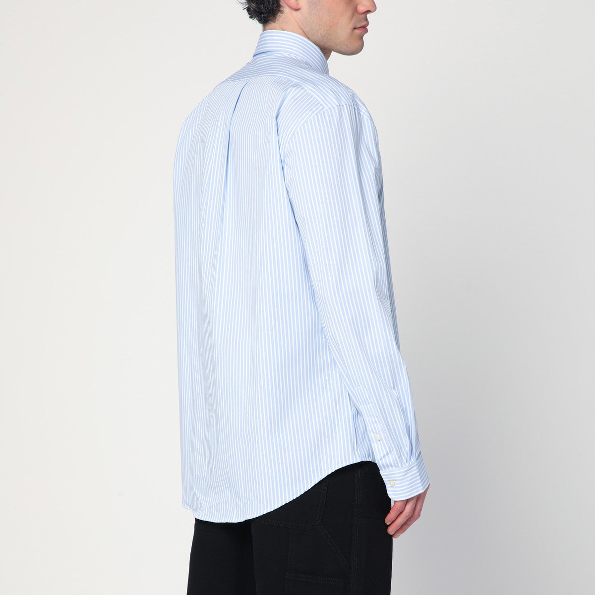 Polo Ralph Lauren White and blue striped Oxford shirt Polo Ralph Lauren