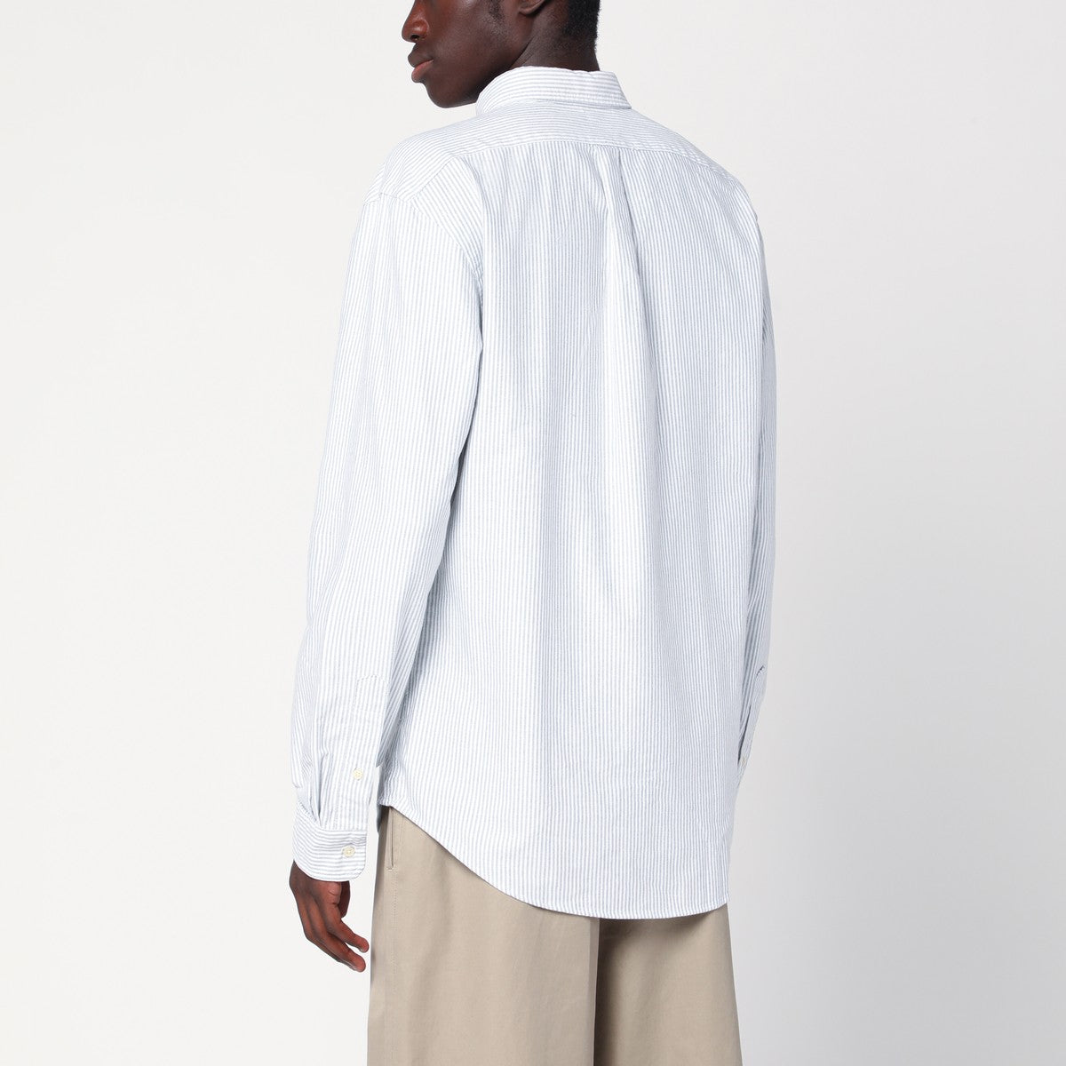 Polo Ralph Lauren Custom-fit blue/white striped Oxford shirt Polo Ralph Lauren