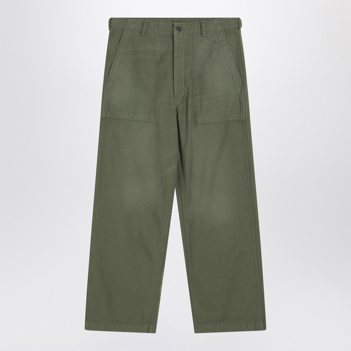 Polo Ralph Lauren Military green cotton trousers Polo Ralph Lauren