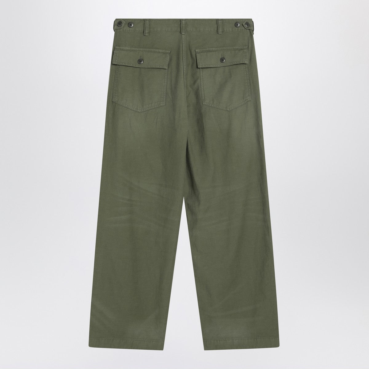 Polo Ralph Lauren Military green cotton trousers Polo Ralph Lauren