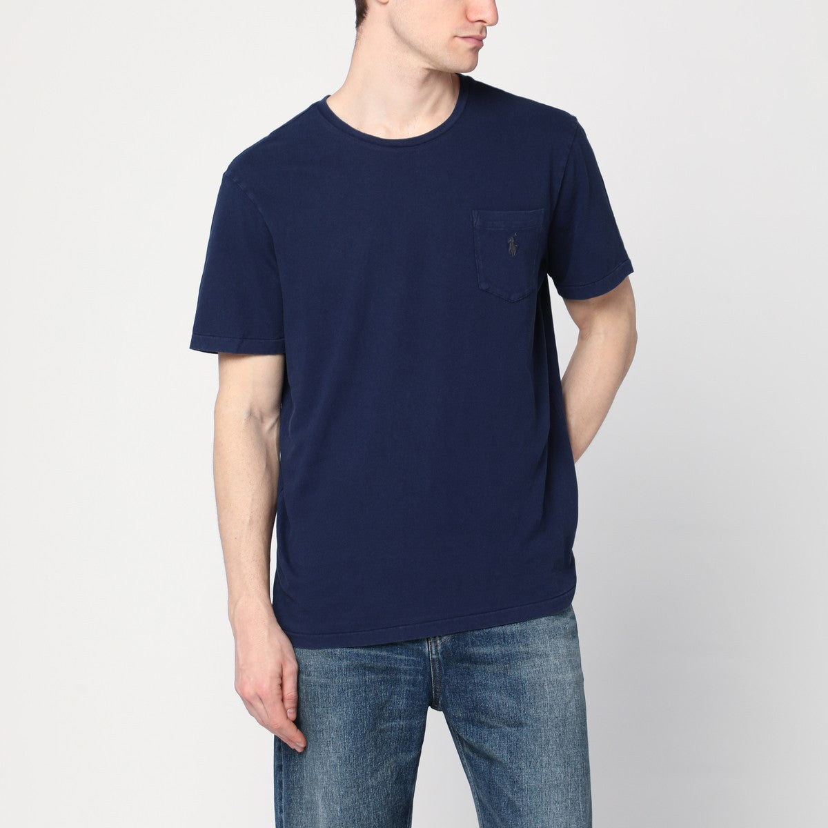 Polo Ralph Lauren Navy blue cotton T-shirt Polo Ralph Lauren