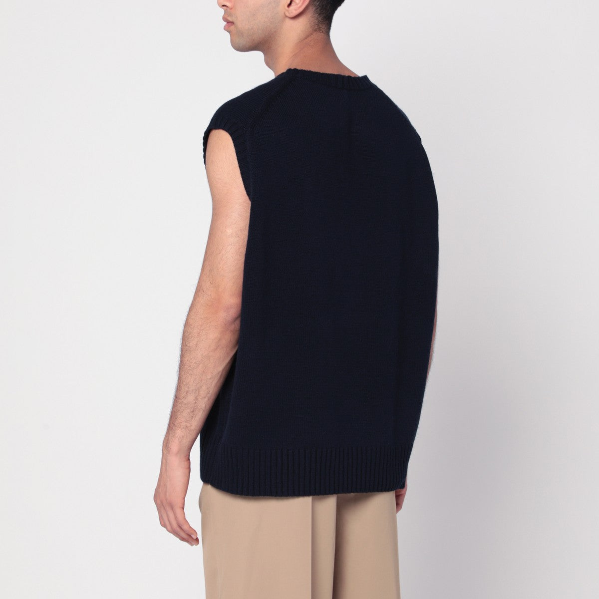 Polo Ralph Lauren Navy blue vest with flag Big-Fit Polo Ralph Lauren