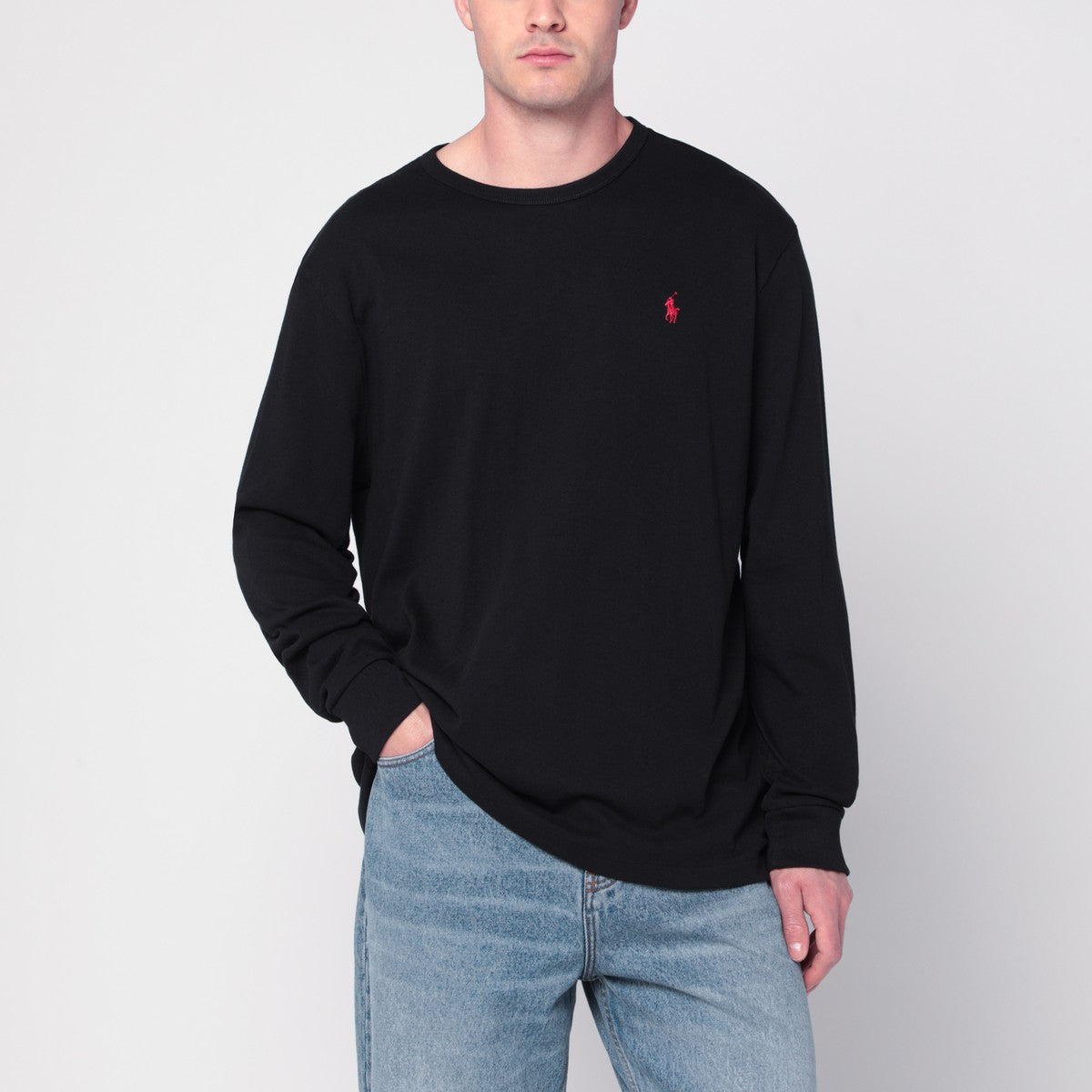 Polo Ralph Lauren Black cotton Classic-Fit T-shirt Polo Ralph Lauren