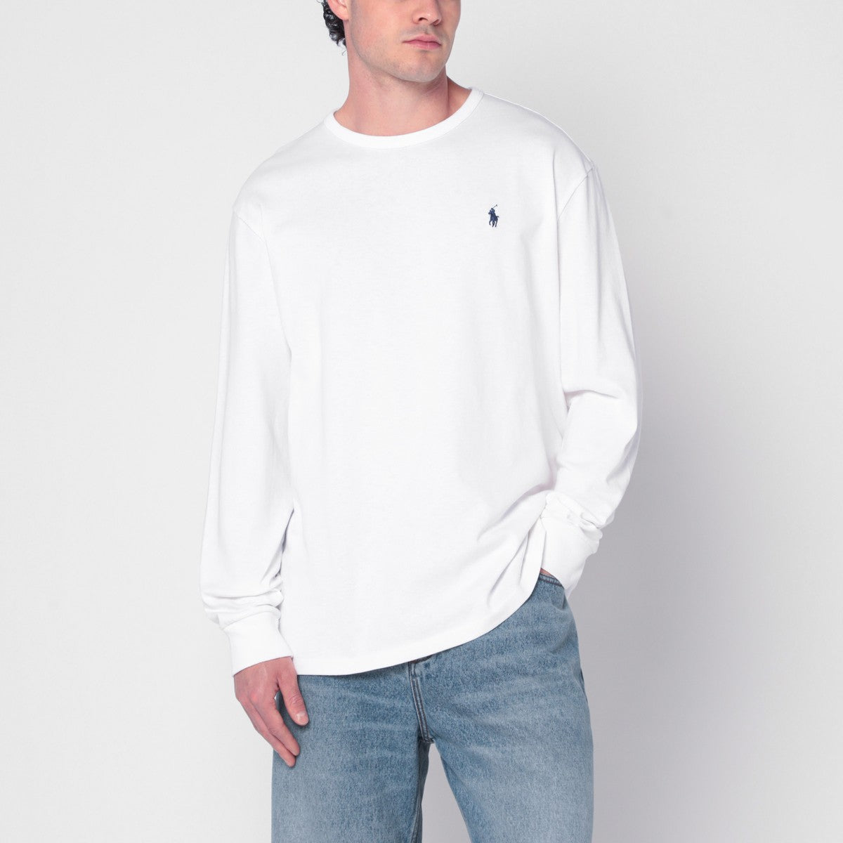 Polo Ralph Lauren White cotton Classic-Fit T-shirt Polo Ralph Lauren