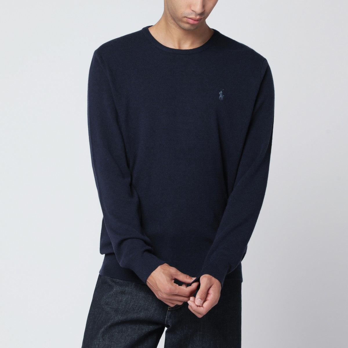 Polo Ralph Lauren Navy blue wool sweater Polo Ralph Lauren