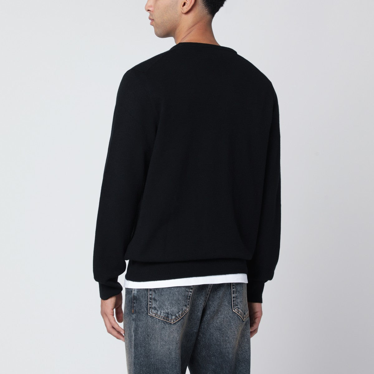 Polo Ralph Lauren Black wool sweater Polo Ralph Lauren