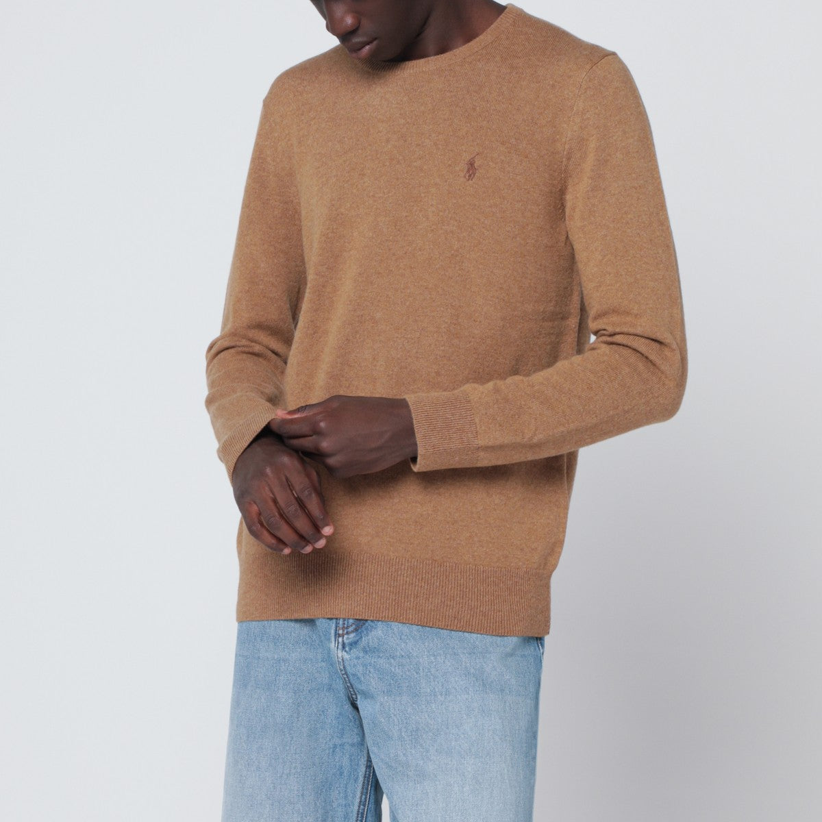 Polo Ralph Lauren Beige wool sweater Polo Ralph Lauren