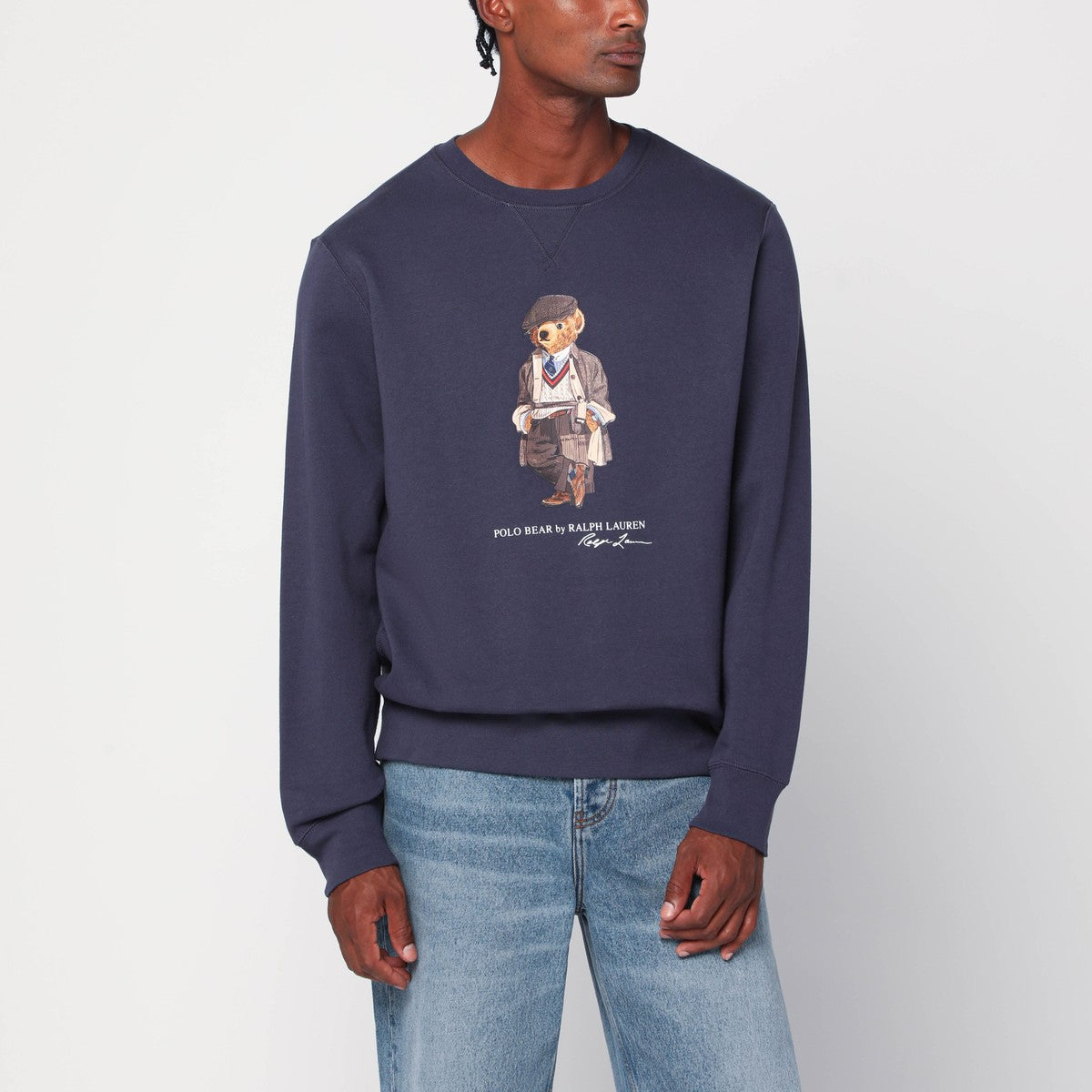 Polo Ralph Lauren Blue faded Polo Bear sweatshirt Polo Ralph Lauren