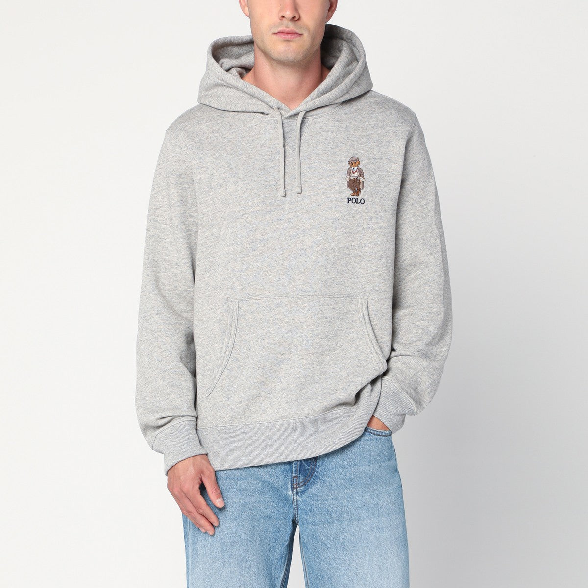Polo Ralph Lauren Light gray Polo Bear hoodie Polo Ralph Lauren