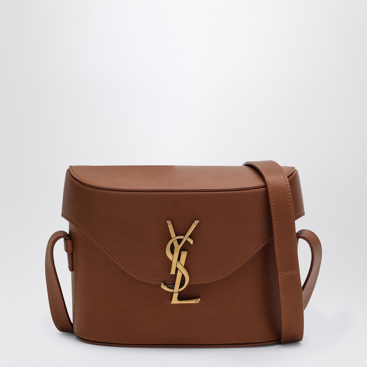 Saint Laurent Monogram small brick-coloured shoulder bag Saint Laurent