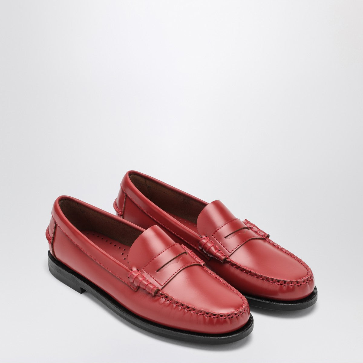 Sebago Classic Dan loafer red