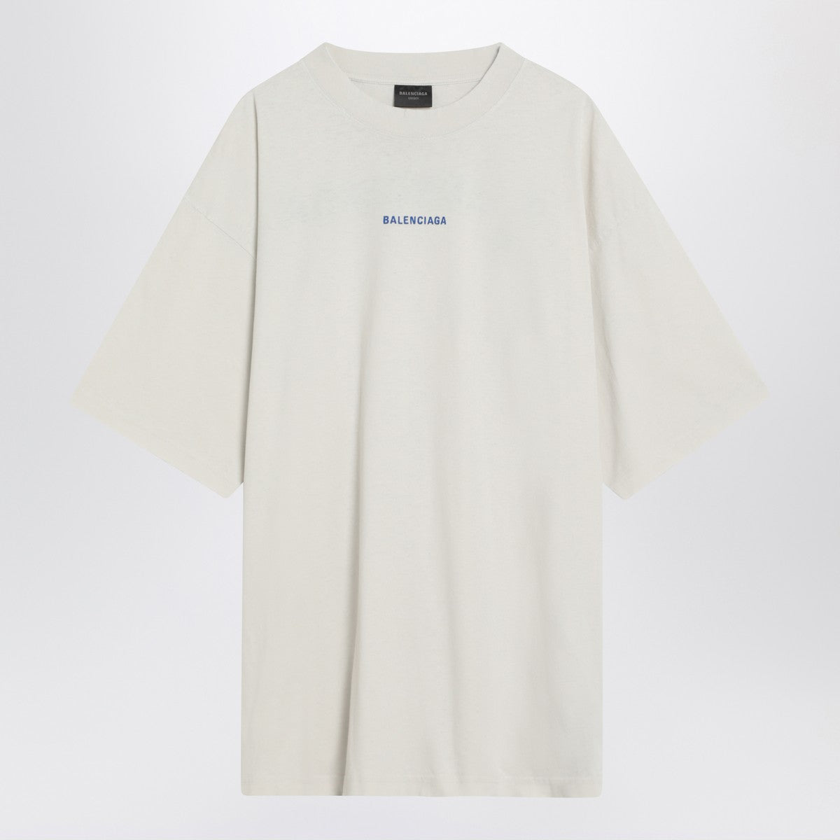 White New Balenciaga Back Medium Fit T-shirt Balenciaga