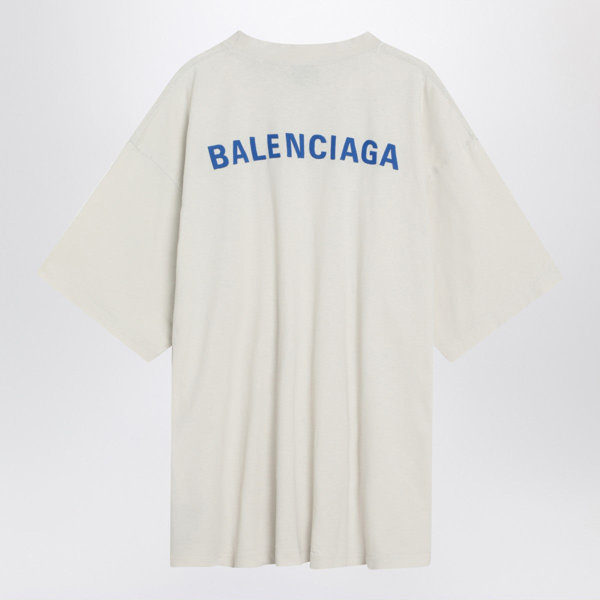 White New Balenciaga Back Medium Fit T-shirt Balenciaga