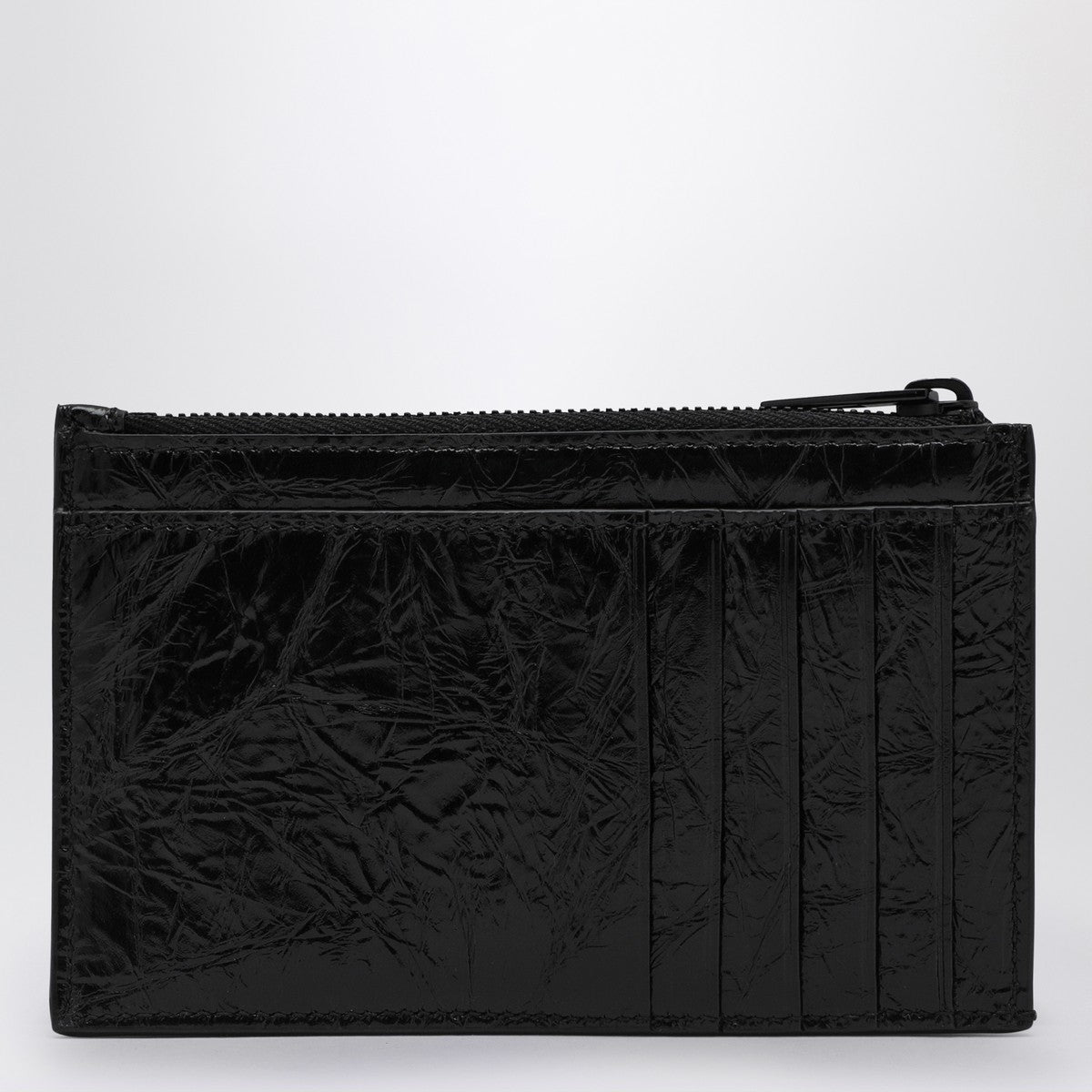 Balenciaga Card case with coin purse black Balenciaga