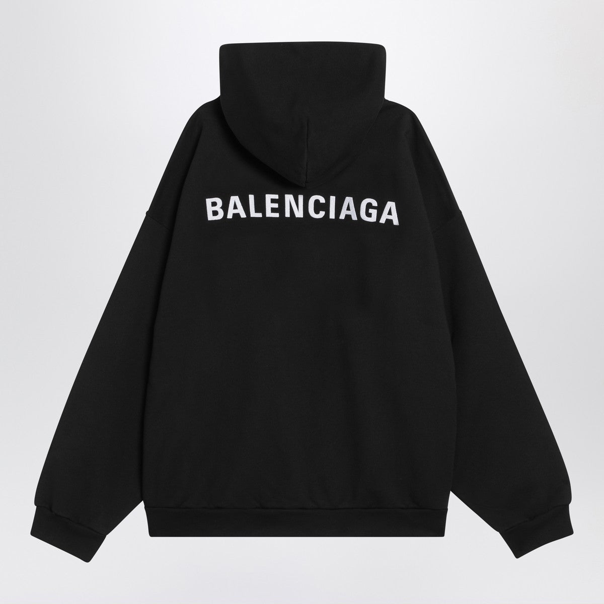 Black New Balenciaga Back Medium Fit sweatshirt Balenciaga