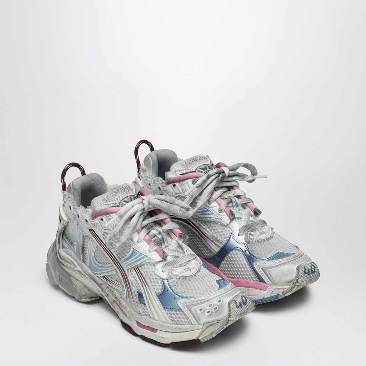 Balenciaga Runner sneaker white//blue/pink/grey Balenciaga