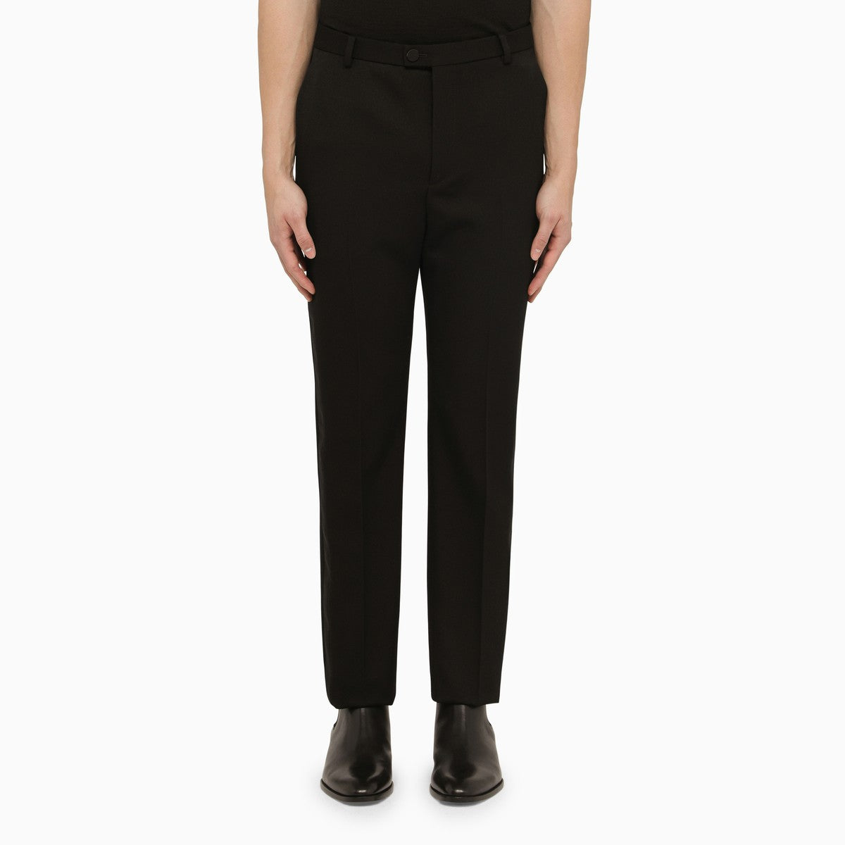 Saint Laurent Black wool trousers Saint Laurent