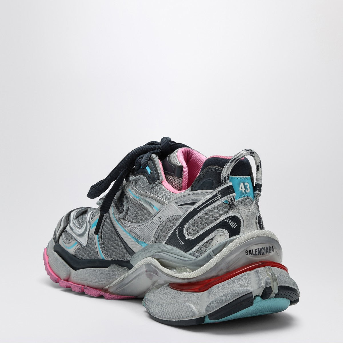 Balenciaga Runner 2.0 grey/blue/pink sneaker Balenciaga