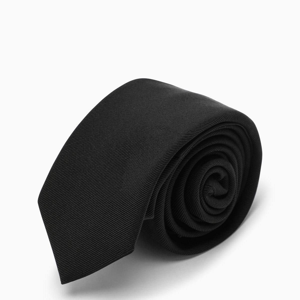 Saint Laurent Black silk tie Saint Laurent