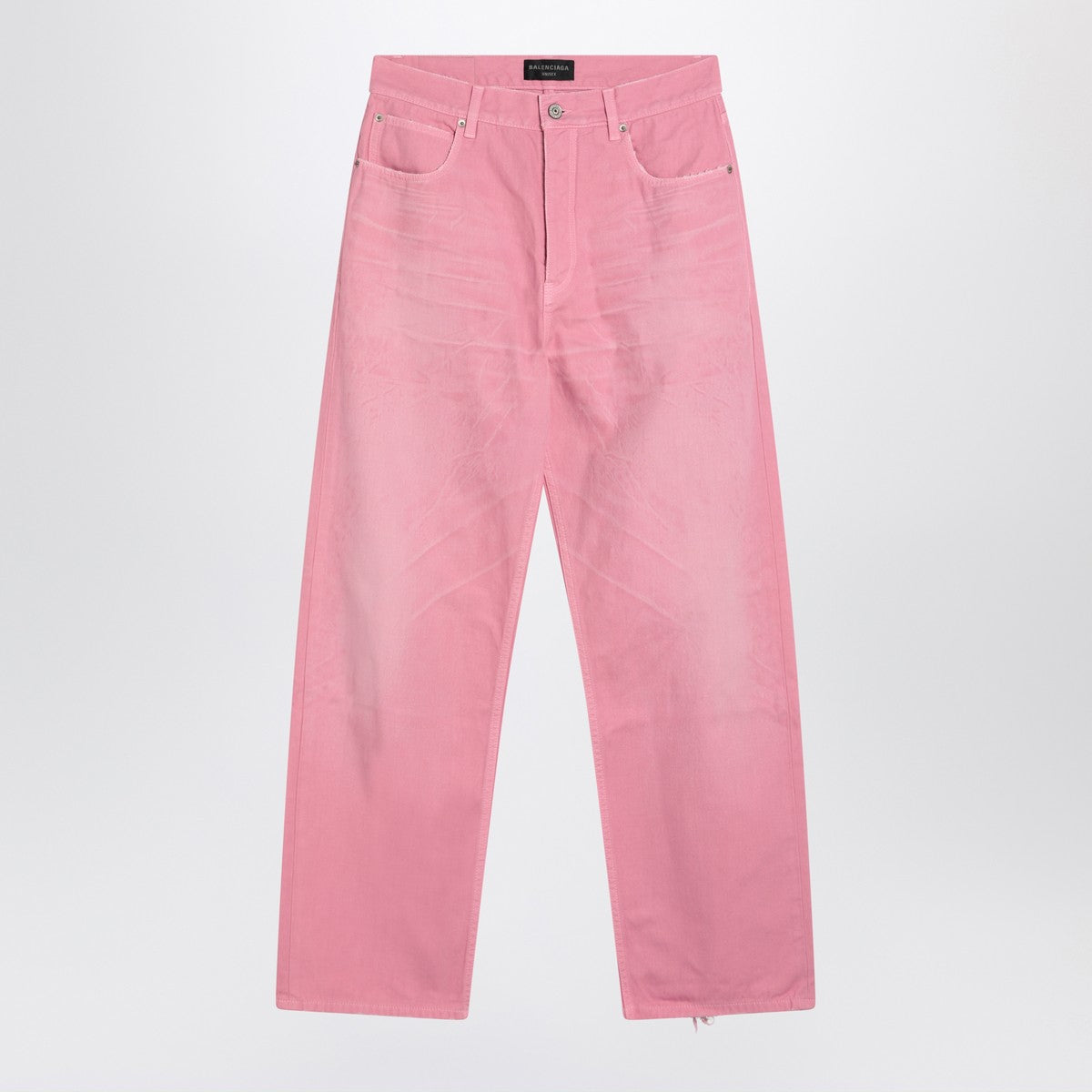 Balenciaga Wide-leg Baby Pink jeans Balenciaga