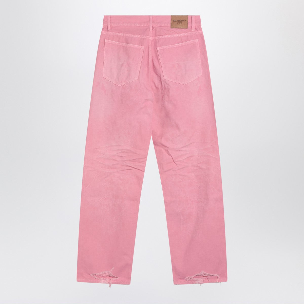 Balenciaga Wide-leg Baby Pink jeans Balenciaga