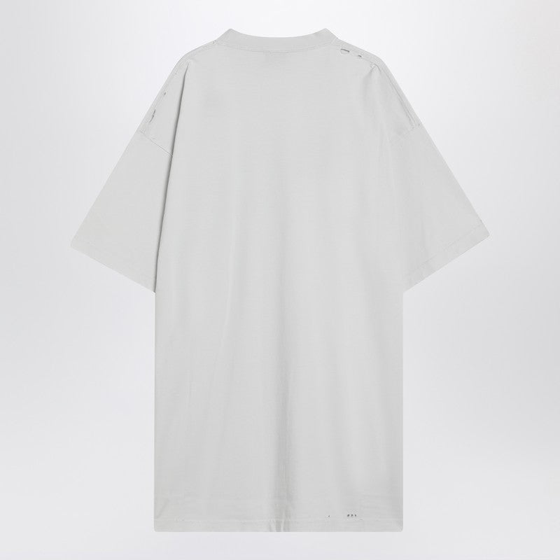 Balenciaga T-shirt over 3B Liquified white/black washed Balenciaga