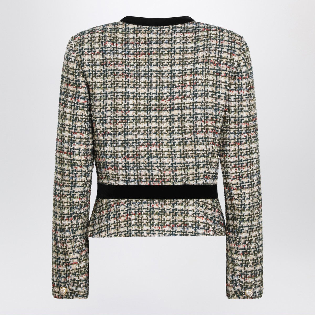 Valentino Multicolored patterned wool-blend jacket Valentino