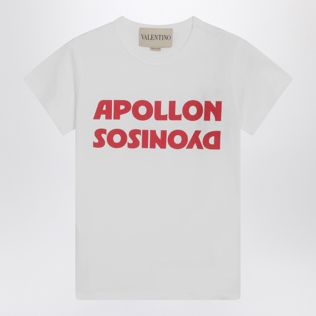 Valentino White T-shirt with Apollon/Dionysus print Valentino