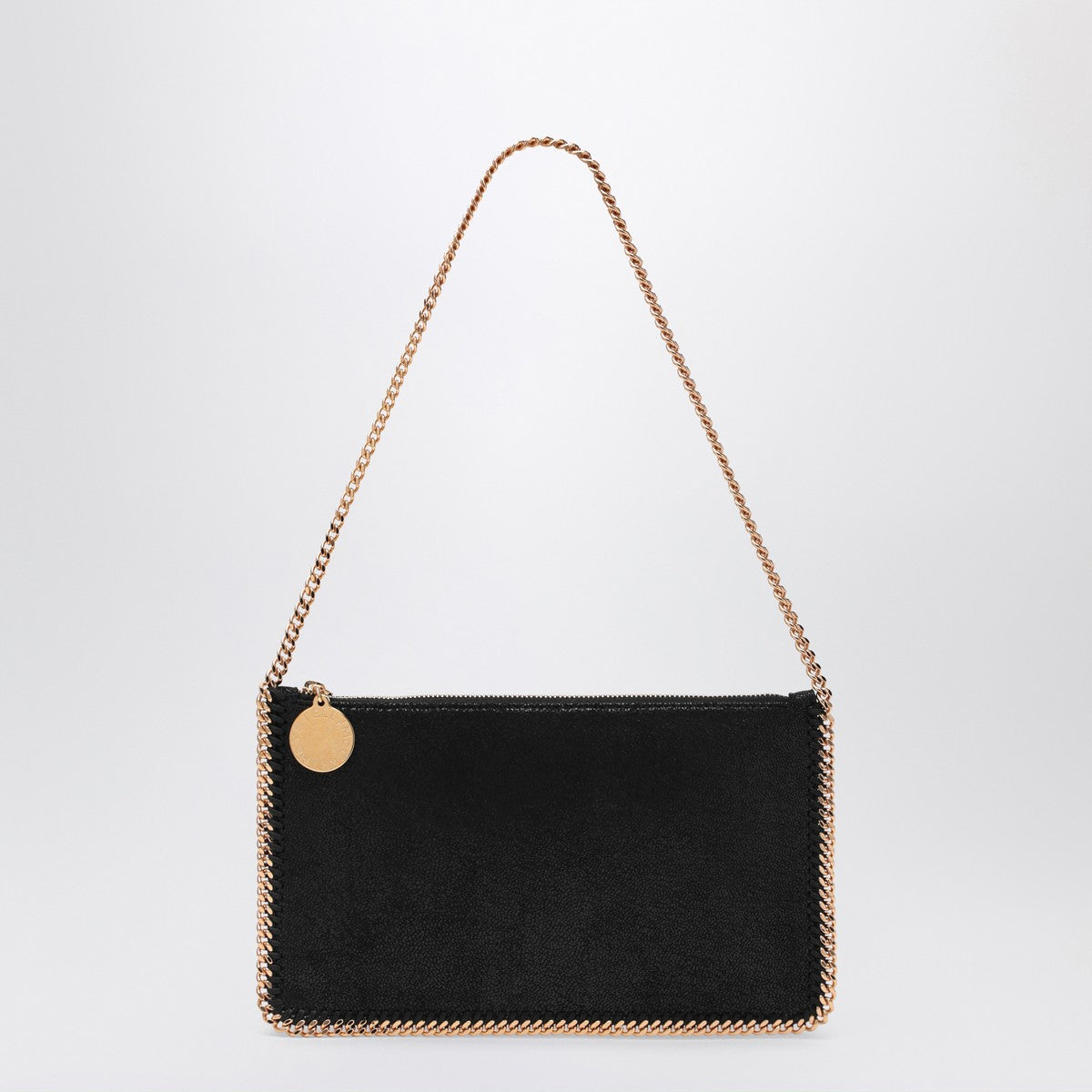 Stella McCartney Black Falabella Clutch Shoulder Bag Stella McCartney