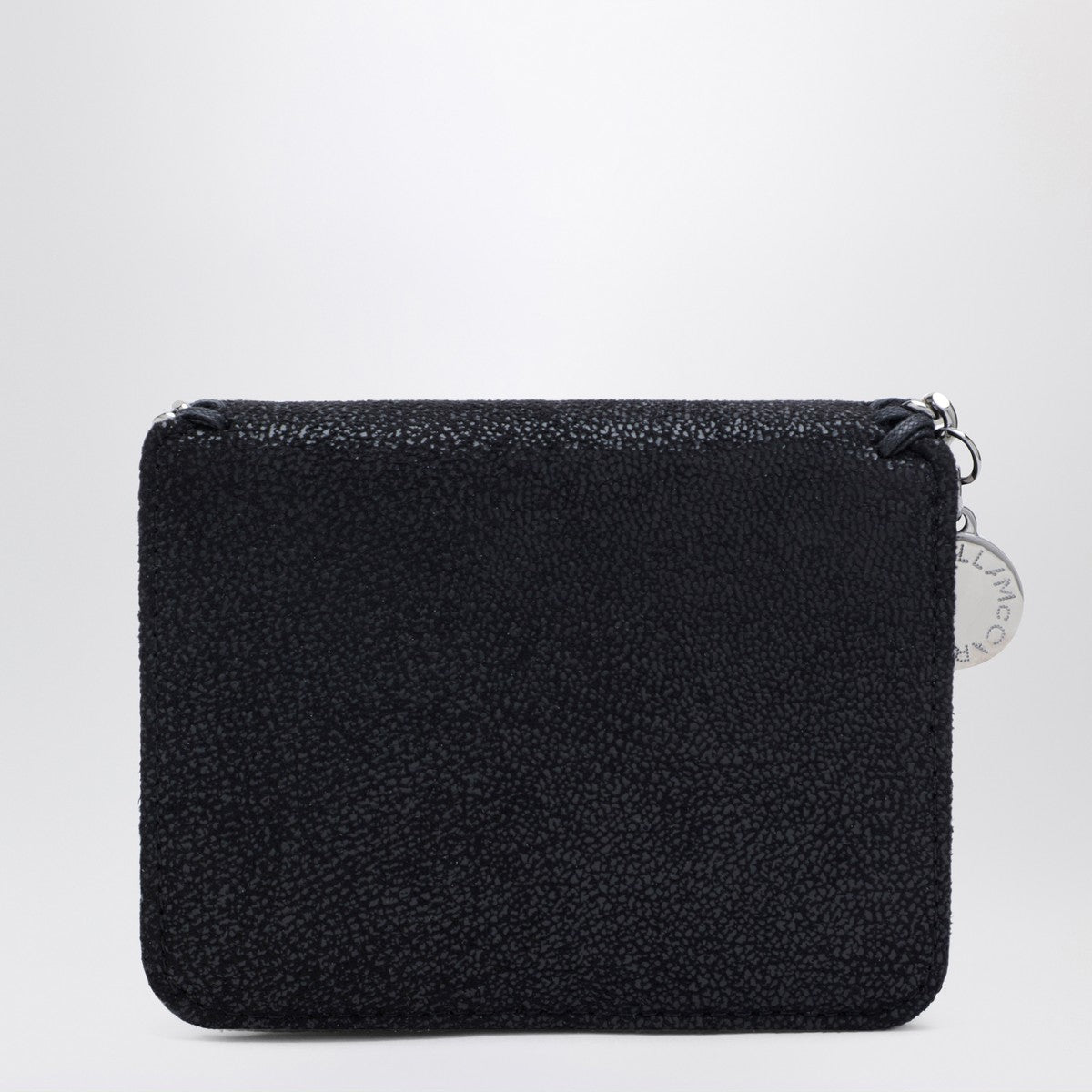 Stella McCartney Falabella black flap wallet Stella McCartney