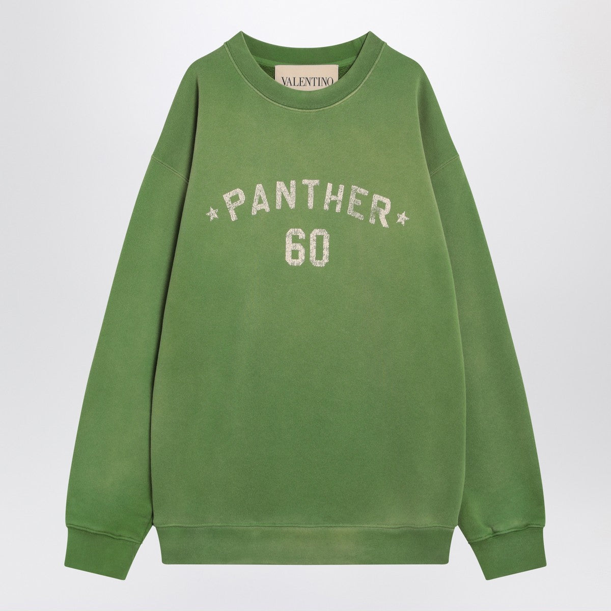 Crew neck sweatshirt Chez Valentino green Valentino