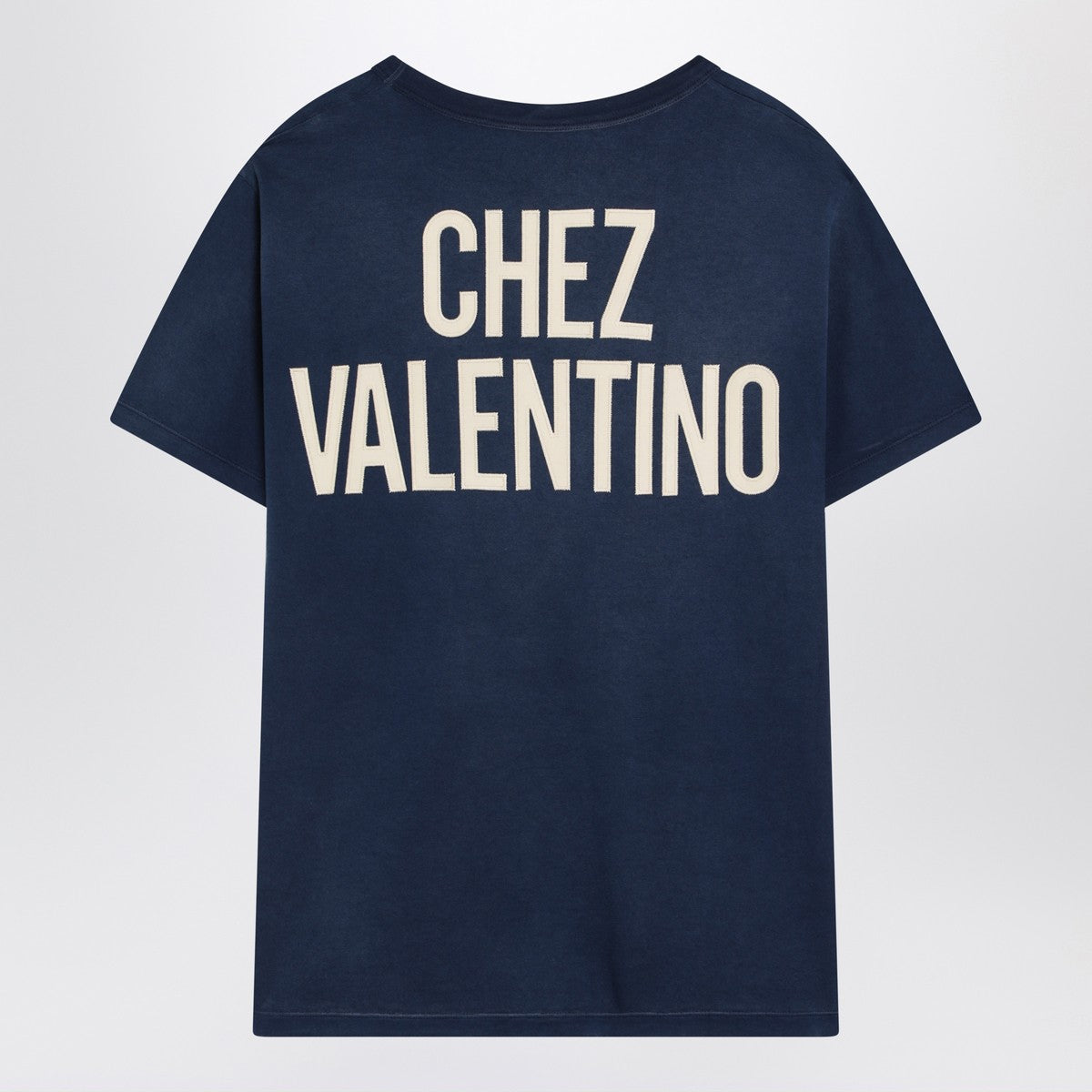 Blue T-shirt Chez Valentino Valentino