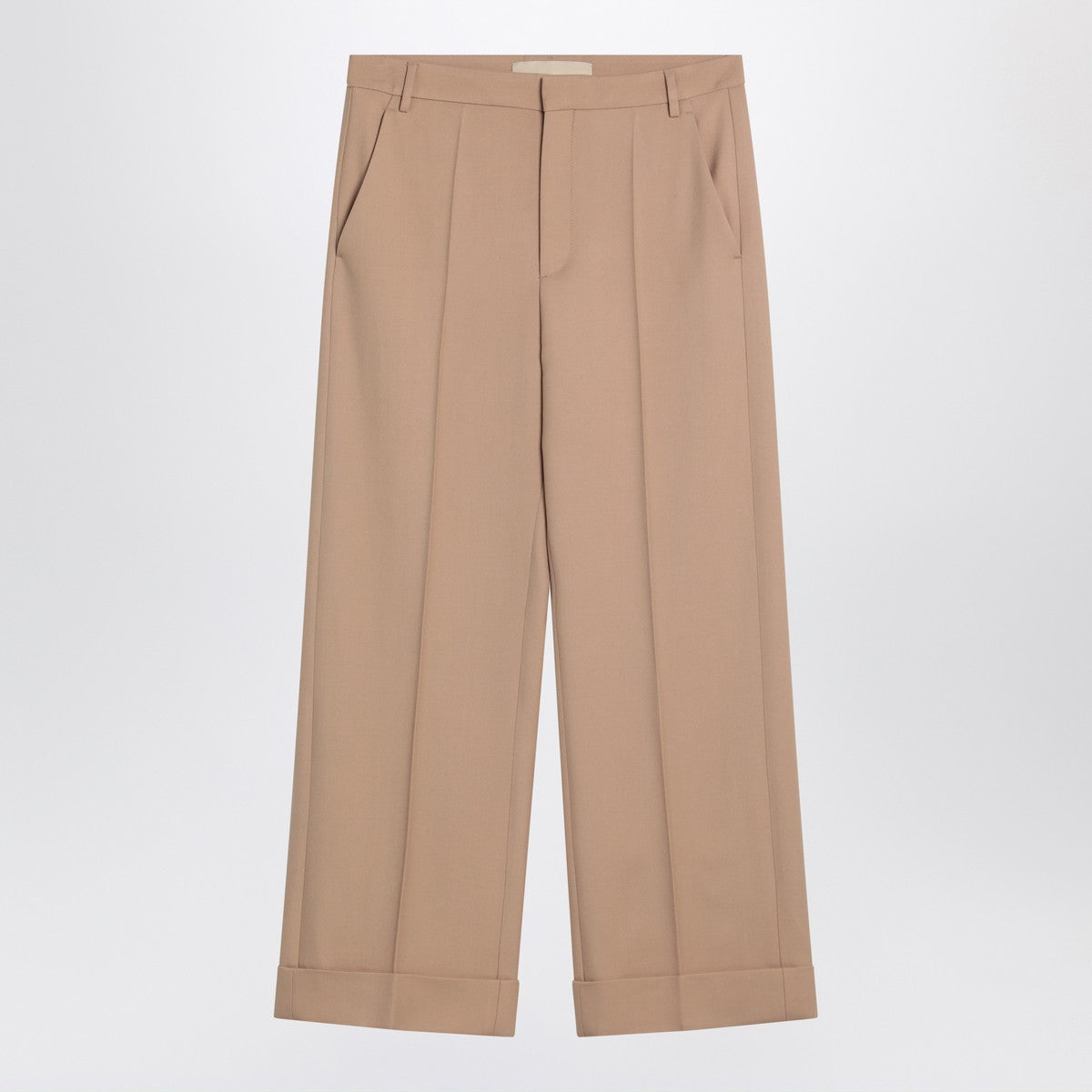 Valentino Camel-coloured wool trousers Valentino