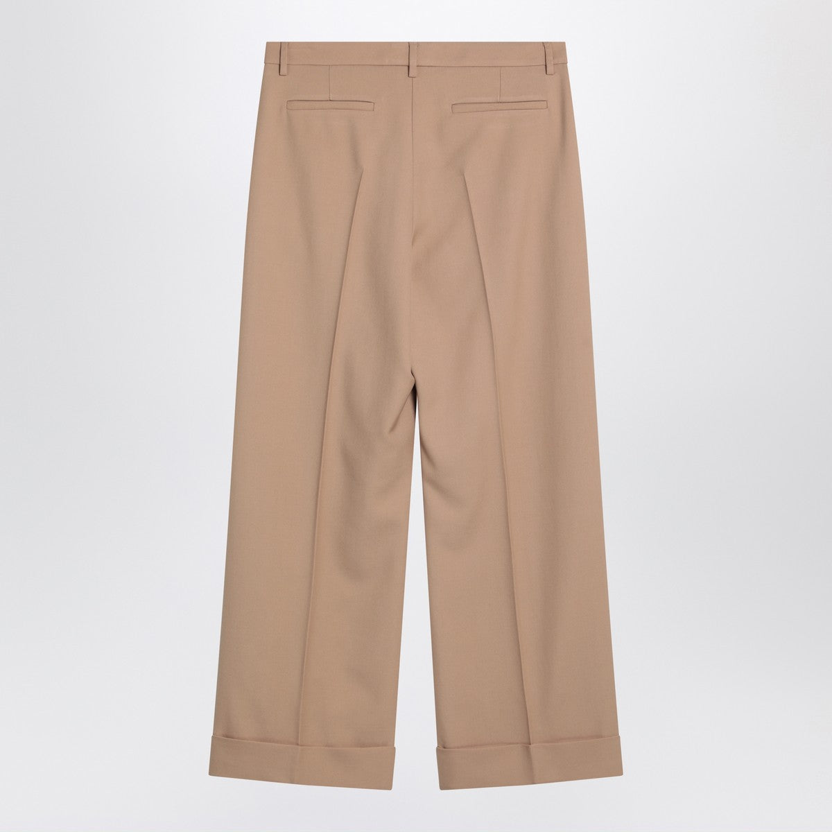Valentino Camel-coloured wool trousers Valentino