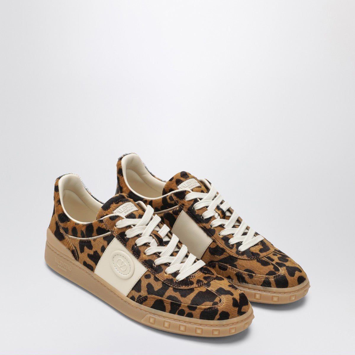 Valentino Garavani Upvillage sneakers in pony-effect calfskin Valentino Garavani