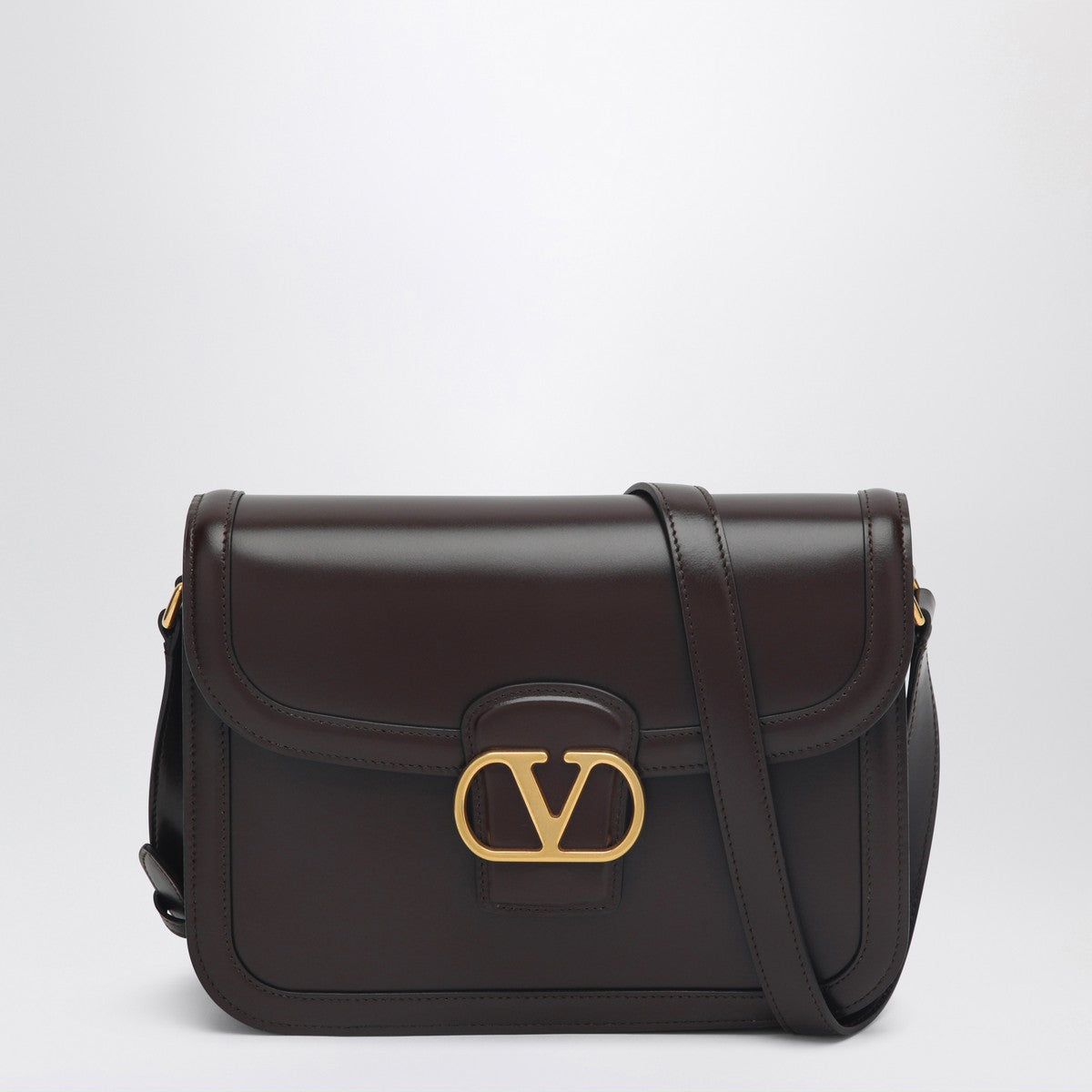 Valentino Garavani 9TO5 brown leather bag Valentino Garavani